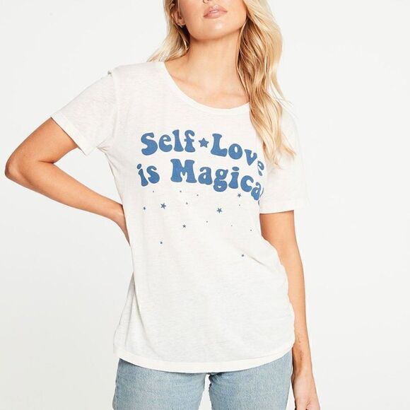 NWT Self Love Recycled Vintage Jersey Tee - Picture 2 of 7
